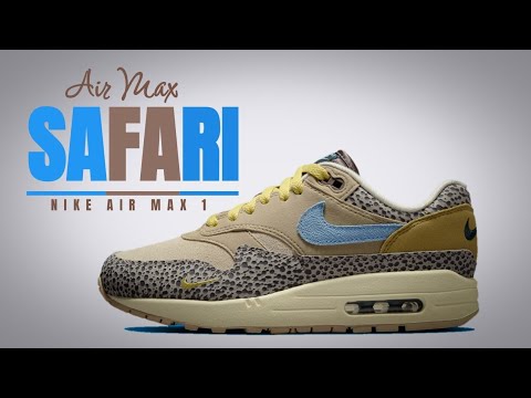 SAFARI 2022 • Nike Air Max 1 • DETAILED LOOK • OFFICIAL LOOK YouTube