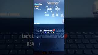 Divide and Conquer Algorithm|| Merge Sort || Day 1/30✨#programming #coding#trending#dsa #algorithms