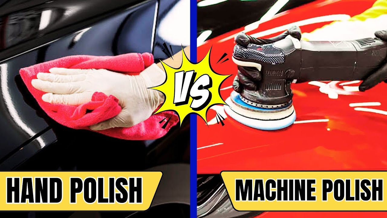 Paint Polishing by Hand VS Machine – Which Shines Better? ✨🚘