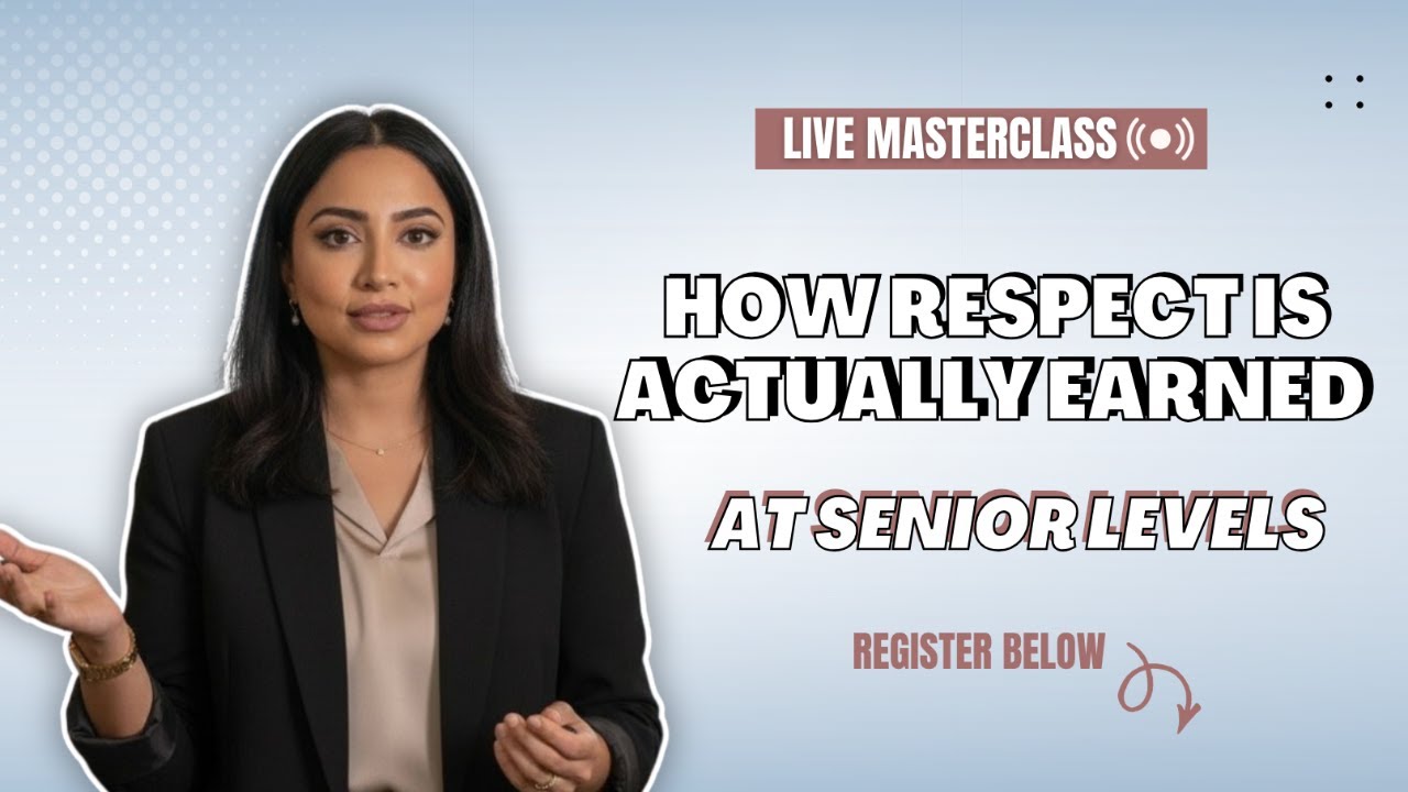 How Respect Is Actually Earned at Senior Levels