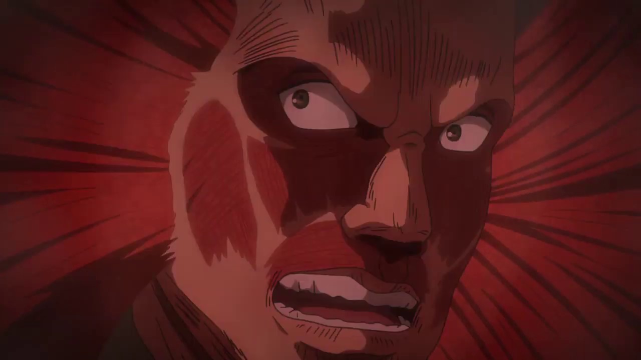 鎧の巨人ライナーvsミカサ ジャン コニー サシャ ハンジ Attack On Titan Season 3 Youtube