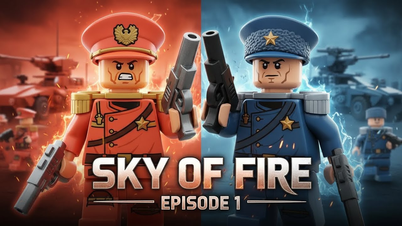 Sky Of Fire Episode 1 | LEGO War Animation