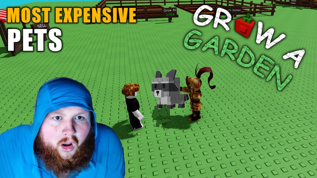 Caseoh Plays Grow a Garden for first time in Roblox | Gets Most Expensive Pets...