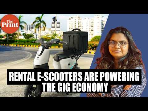 Rental e-scooters were meant for office-goers. Gig workers now bring up to 90% of business