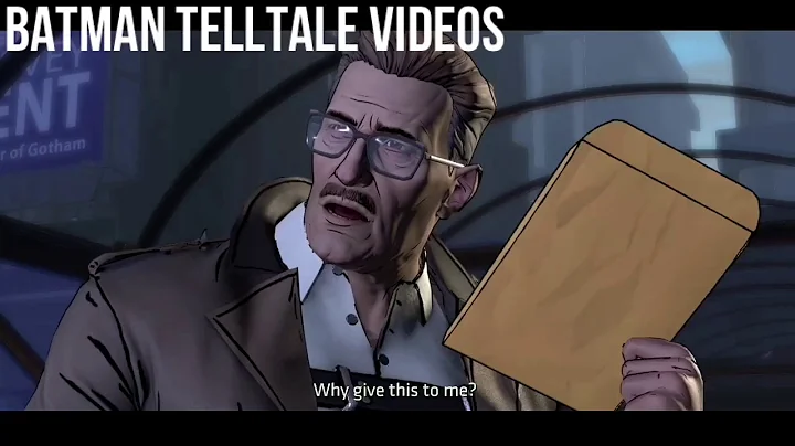 Batman Telltale Season 1 Episode 1 give data to Vi...