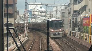 【前面展望】JR阪和線　紀州路快速　京橋→和歌山　2022年度