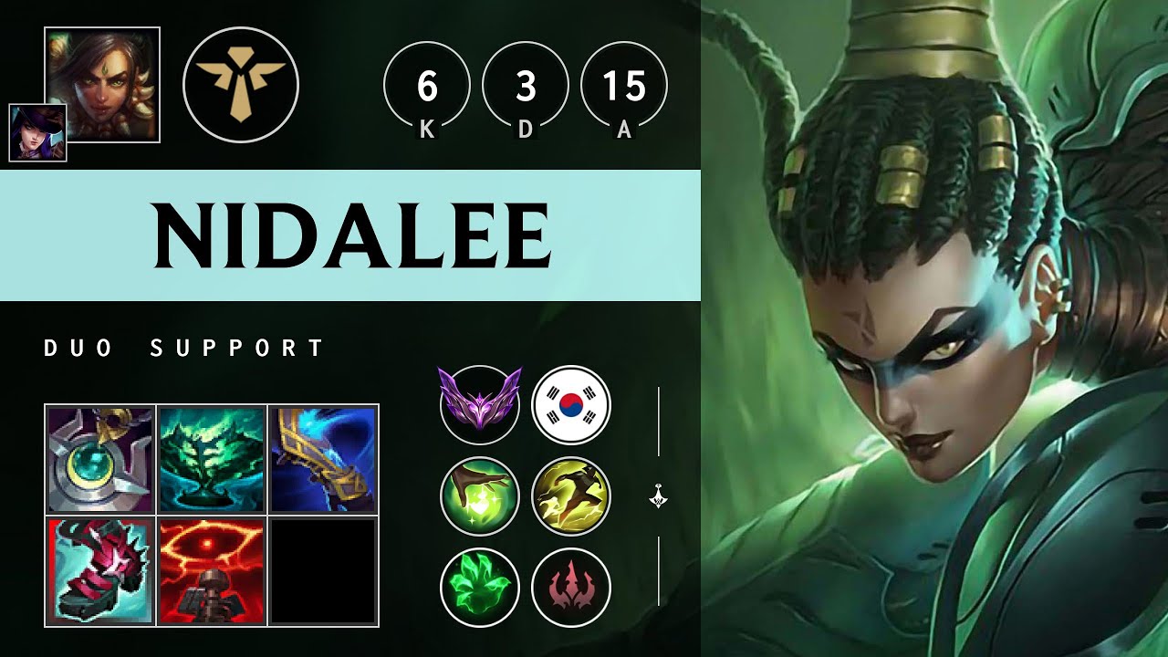 Nidalee Support vs Pyke - KR Master Patch 25.10
