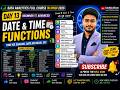 Data Analytics Full Course in Hindi 2026 | Day 13 Date &amp; Time Functions 🔥