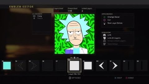 The BEST Rick emblem in BO4