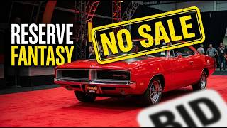 MECUM INDY NO-SALES ARE TALKING - BUYERS ARE DONE PAYING FOR RESERVE FANTASY