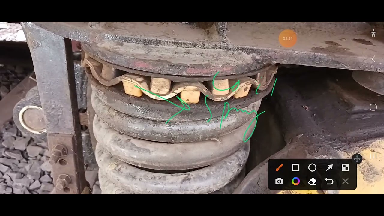 A CLEARANCE/ A DIMENSION OF ICF COACH & RAILWAY