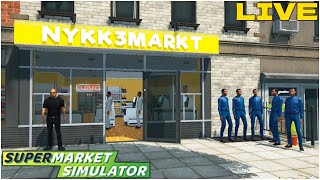 OGGI APERTI PER DUE ORE IN LIVE #32 - SUPERMARKET SIMULATOR GAMEPLAY ITA