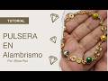 Pulsera en alambrismo paso a paso: fácil, bonita y hecha a mano ✨