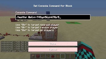 Minecraft Redstone Tutorial: Specified Player Detector