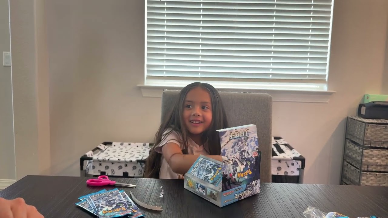 Ripping Pokemon Snow Hazard booster box!!