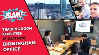 TRAINING ROOM FACILITIES AT OUR NEW BIRMINGHAM OFFICE