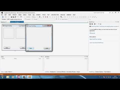 Visual Studio 2012 Image Inverting Tutorial