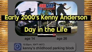 Kenny Anderson - Day in the Life of a Pro Skateboarder in Las Vegas Commentary (EARLY 2000’s)