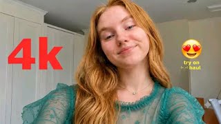 4K Cool Shein String Bikini Tiny Bikini Try On Haul See Everything Sheer Transparent Dress &Lingerie