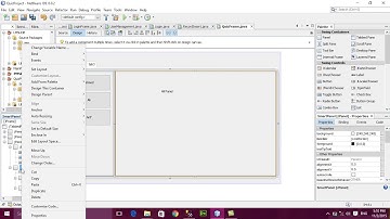 CardLayout in Java Netbeans