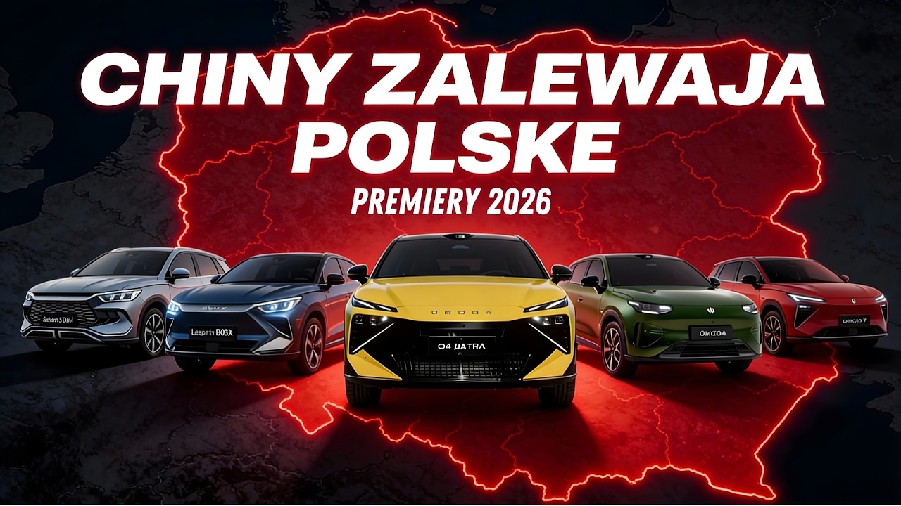 Chińskie auta zalewają Polskę 2026. Te premiery zmienią rynek!