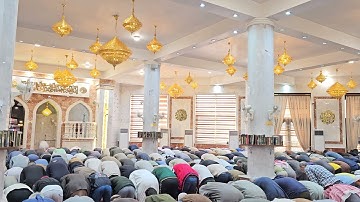 صلاة الجمعة في جامع خالد بن الوليد للقارئ محمد العكيدي 2024/11/1