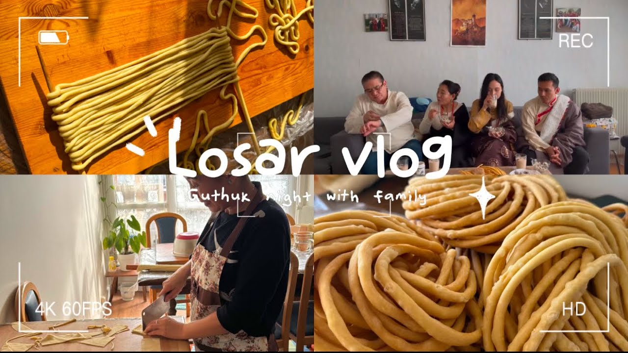 Losar prep and Guthuk night || Losar vlog 