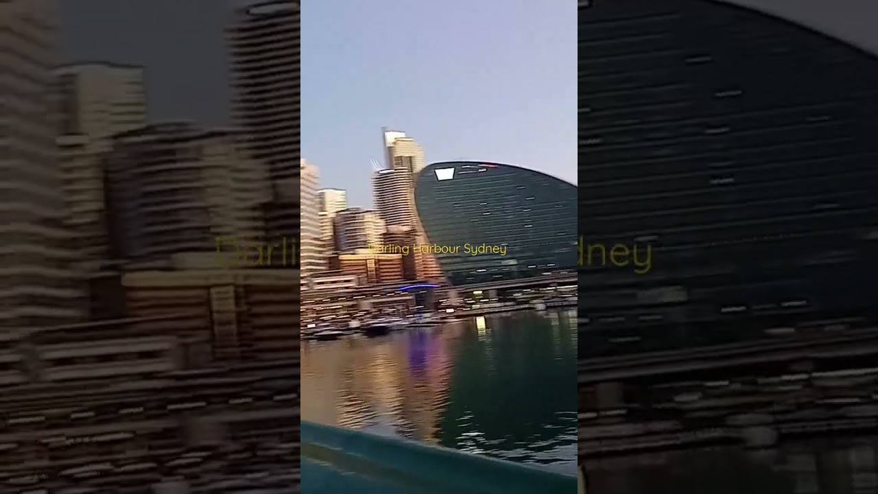 Darling Harbour Sydney || Pyrmont Bridge