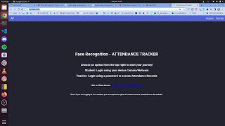 Face-Recognition based Attendance-Tracker | Microsoft Intern Engage 2022 | Harshul Midha
