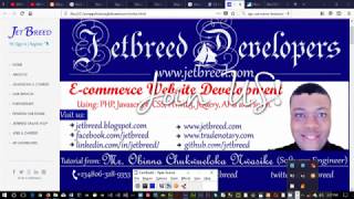 PHP Web Development 1 - E-commerce Series - Overview of Tools & Platform