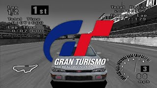 PS1- Gran Turismo Gameplay On Anbernic RG35XX.