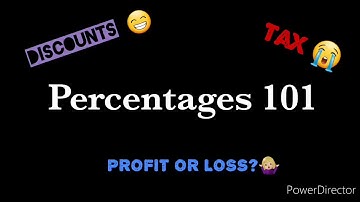 Percentages | Consumer Arithmetic | Profit and Loss| AH Academy