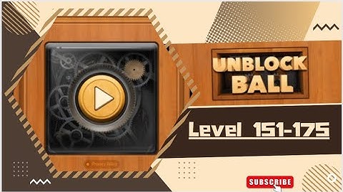 Unblock ball- Block Puzzle| Level 151 - 175 |Step by step| Gamer Eragm