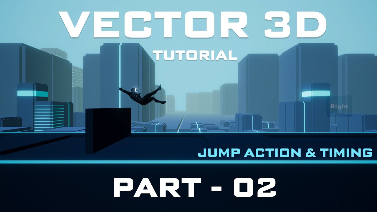 Unity Parkour Game – Action Image, Timing System & Jump Animation | Part 2
