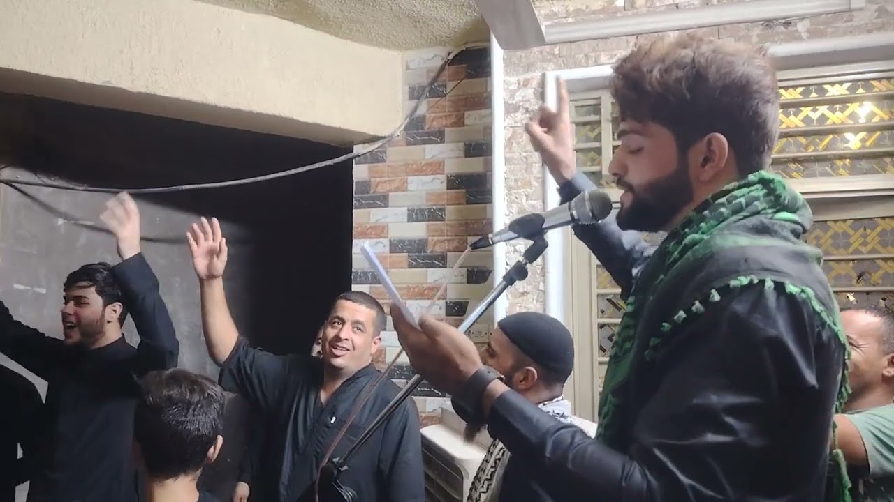 مجلس عزاء الإمام الحسين عليه السلام في دار الساده الشهيلات نشكر لمله عمر المحسن ونشكر كاظم العقابي