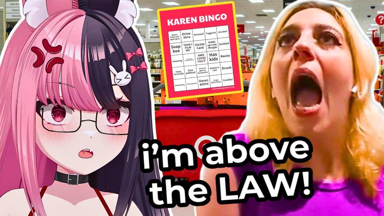 When DUMB KARENS Get Caught Stealing In 4K | Vtuber Reaction