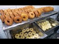 크로플의 시대는 갔습니다. 도넛의 진화! 튀긴 크로와상 도너츠, 크로넛! / Fried croissant donut, cronut - Korean street food