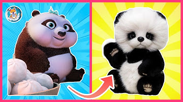 Kung Fu Panda All Characters IN REAL LIFE - LEYA PRO