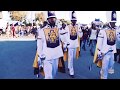 NC A&T State University Blue & Gold Marching Machine Band Exiting Stadium Highlights