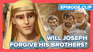Joseph Is Finally Reunited With His Brothers | Superbook - Joseph and Pharaoh's Dream English Clip