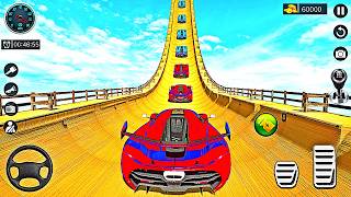 Impossible Stunt Car Tracks 3D  - car game - car race game - car game 2021 - video game screenshot 3