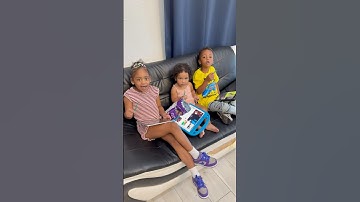 Londyn and Mj Gets In trouble for giving baby sister takis #shorts