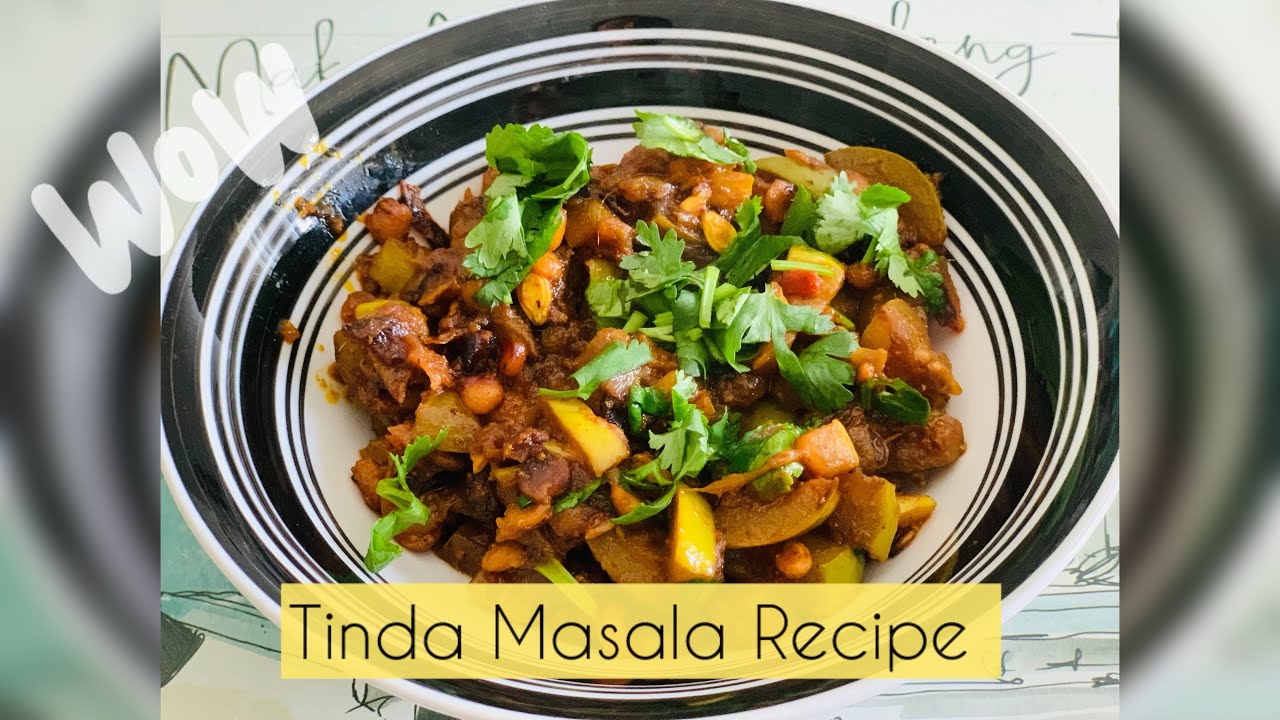Indian Curry.Tinda Masala Recipe…Just like a WoW! PunjabiTinda Masala. 