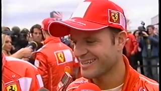 2004 Britain Post-Race: Rubens Barrichello