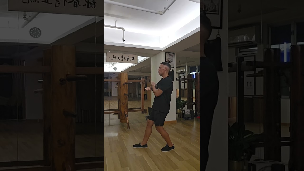 🔺️ Chum Kiu. Seeking the bridge form 🥋