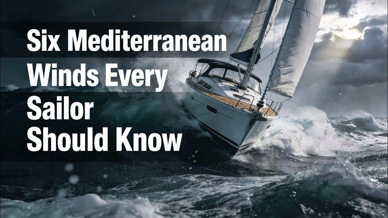 ⁣Six Mediterranean Winds Every Sailor Should Know