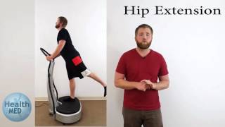 How To Strengthen Hips & Increase Mobility On a Vibration Plate Machine - GForce Vibration (Video 4)
