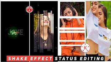 Trending beatsync shake  effect status editing || Kinemaster lyrics video editing