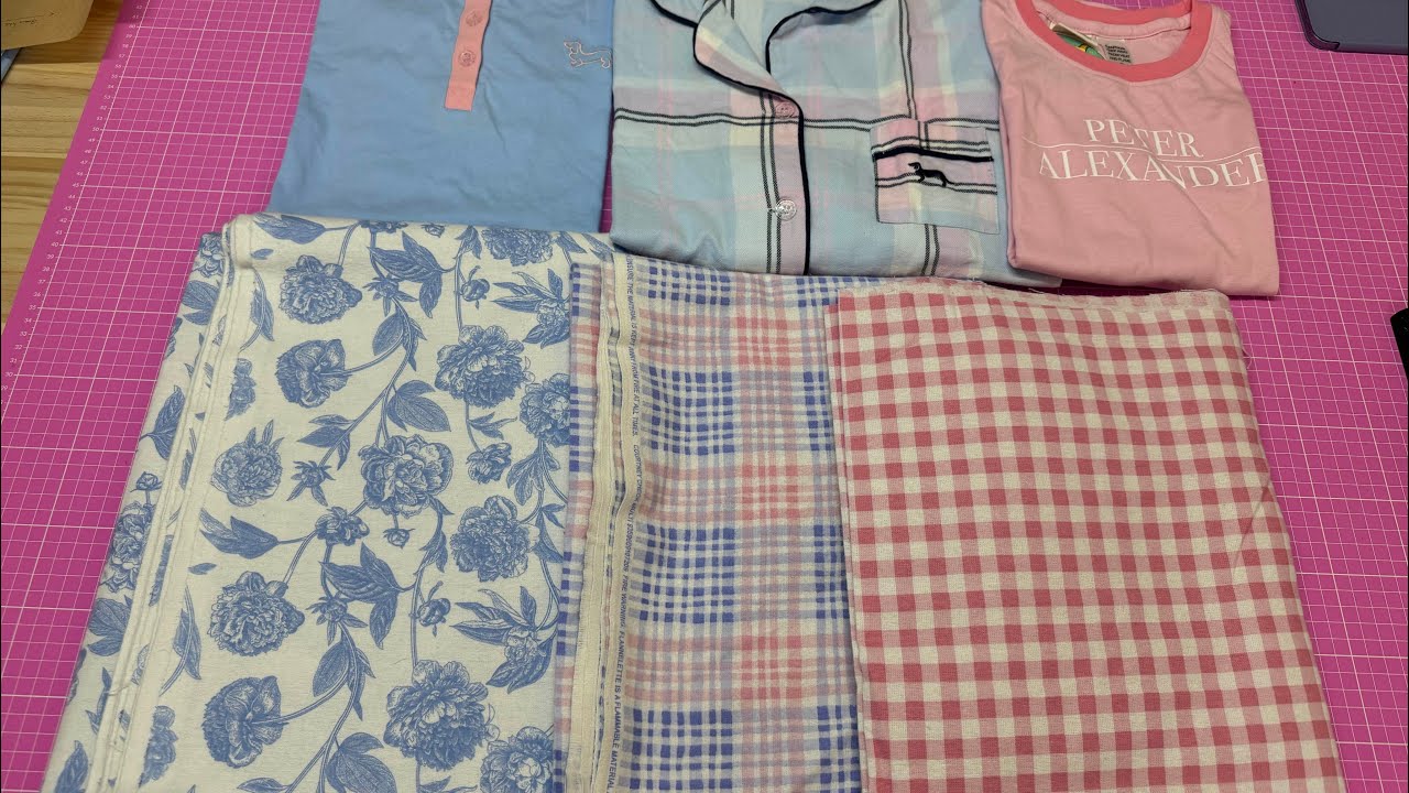 Cutting Flannel Fabric - Part 1 - YouTube