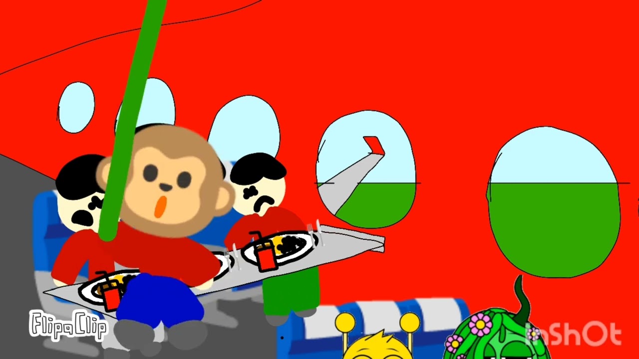 O Luiz fez birra no Jollibee (Avião de Jollibee) #animação 